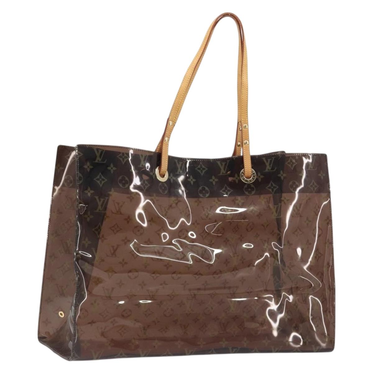 LOUIS VUITTON Monogram Vinyl Cabas Cruise Tote Bag M50500 LV Auth ka5702V