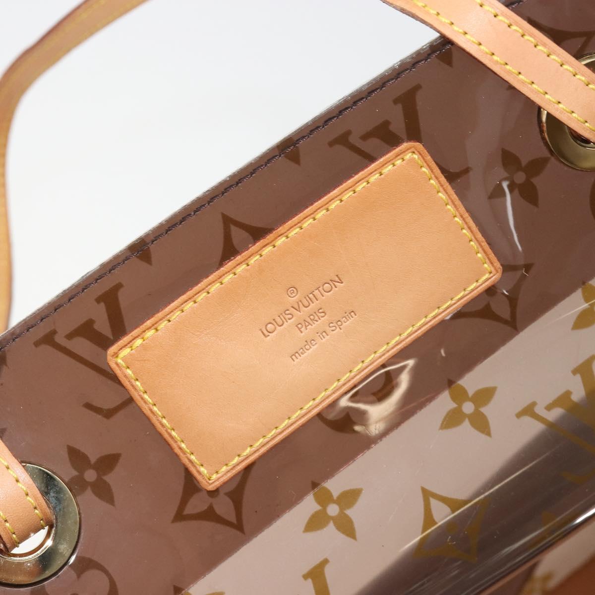 LOUIS VUITTON Monogram Vinyl Cabas Cruise Tote Bag M50500 LV Auth ka5702V