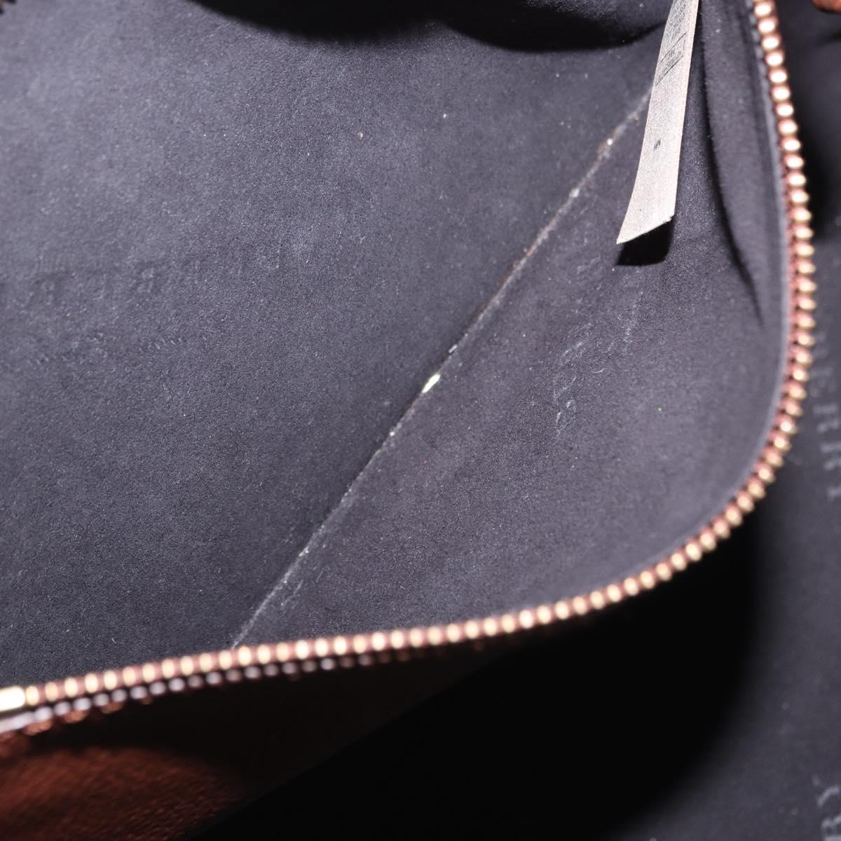 BURBERRY Tote Bag Leather Brown Auth ka5716