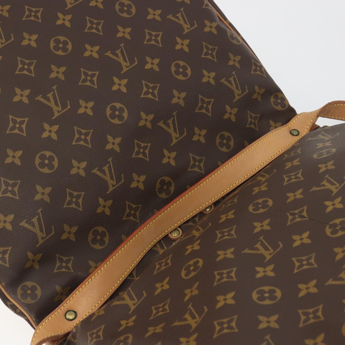 LOUIS VUITTON Monogram Saumur 35 Shoulder Bag M42254 LV Auth ka5729