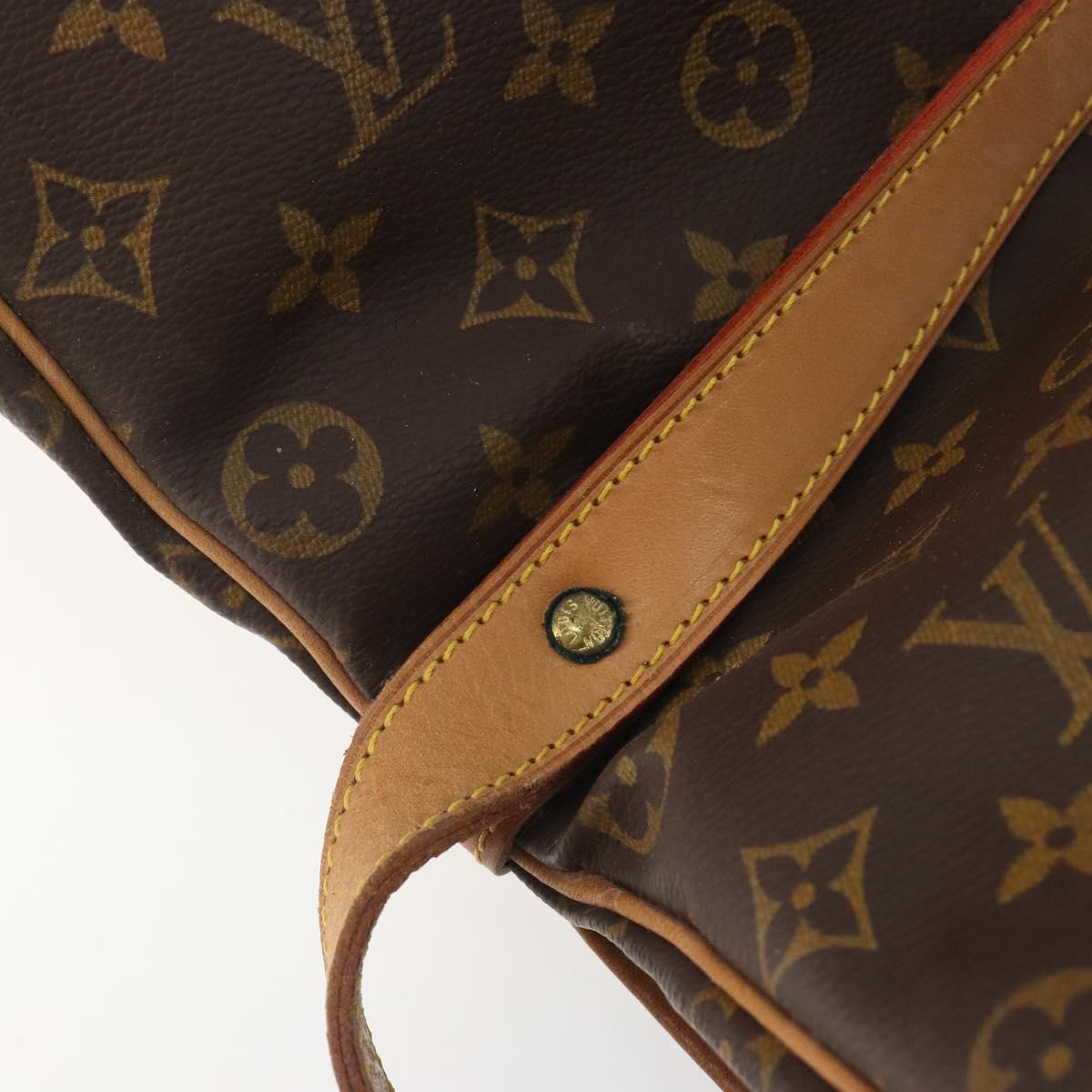 LOUIS VUITTON Monogram Saumur 35 Shoulder Bag M42254 LV Auth ka5729