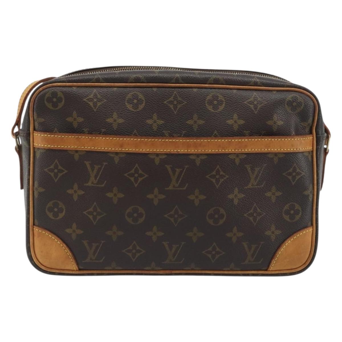 LOUIS VUITTON Monogram Trocadero 30 Shoulder Bag M51272 LV Auth ka5730A