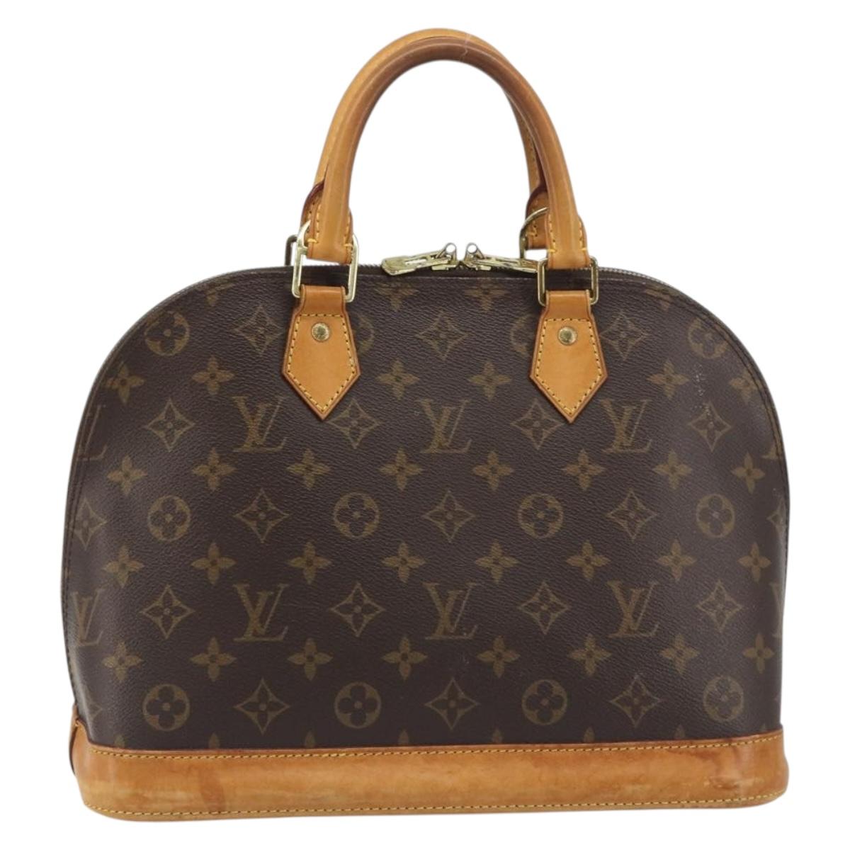 LOUIS VUITTON Monogram Alma Hand Bag M51130 LV Auth ka5735