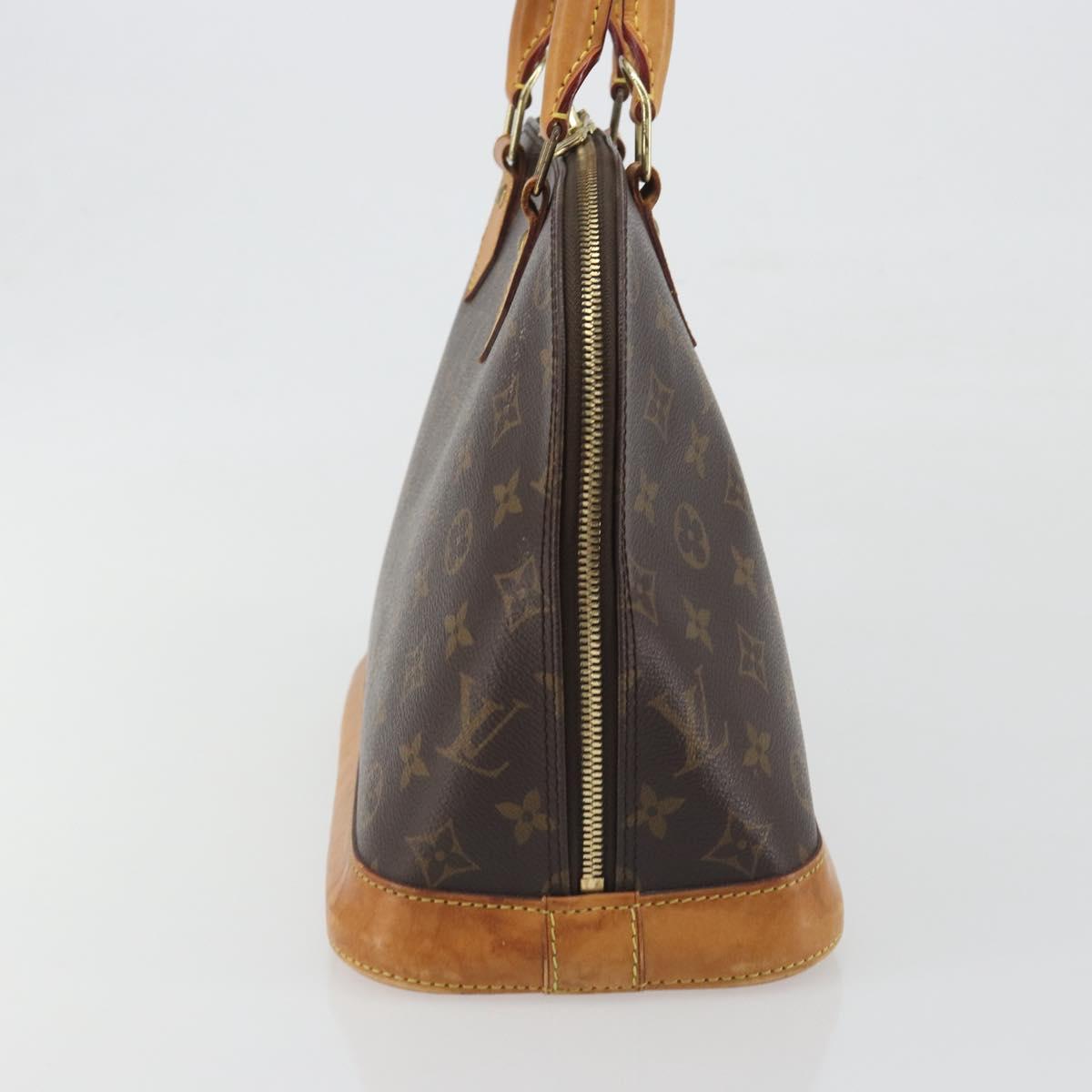LOUIS VUITTON Monogram Alma Hand Bag M51130 LV Auth ka5735