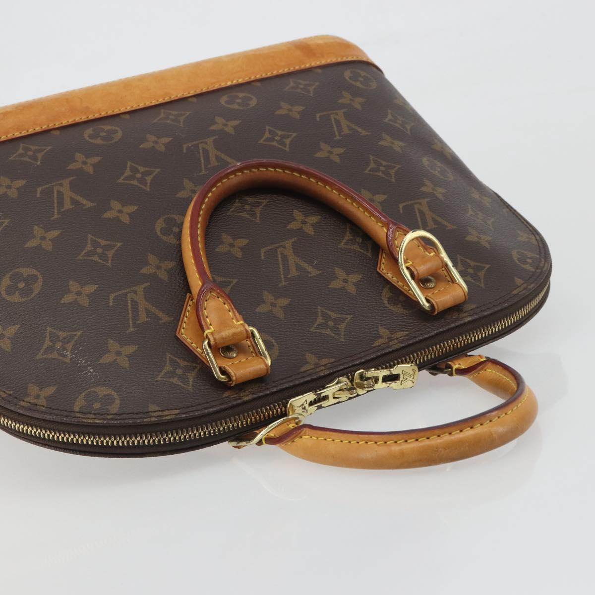 LOUIS VUITTON Monogram Alma Hand Bag M51130 LV Auth ka5735
