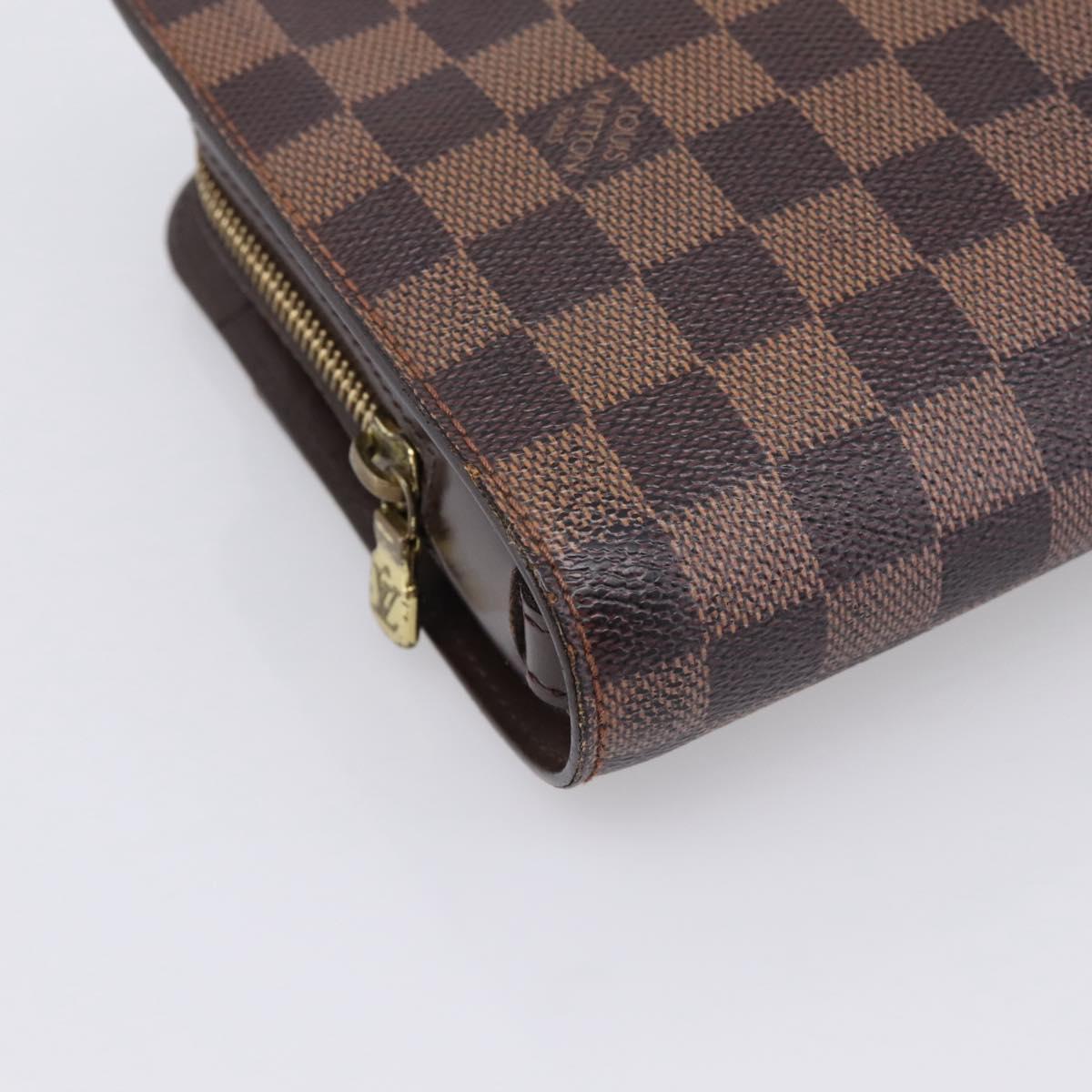 LOUIS VUITTON Damier Ebene Saint Louis Clutch Bag N51993 LV Auth ka5738