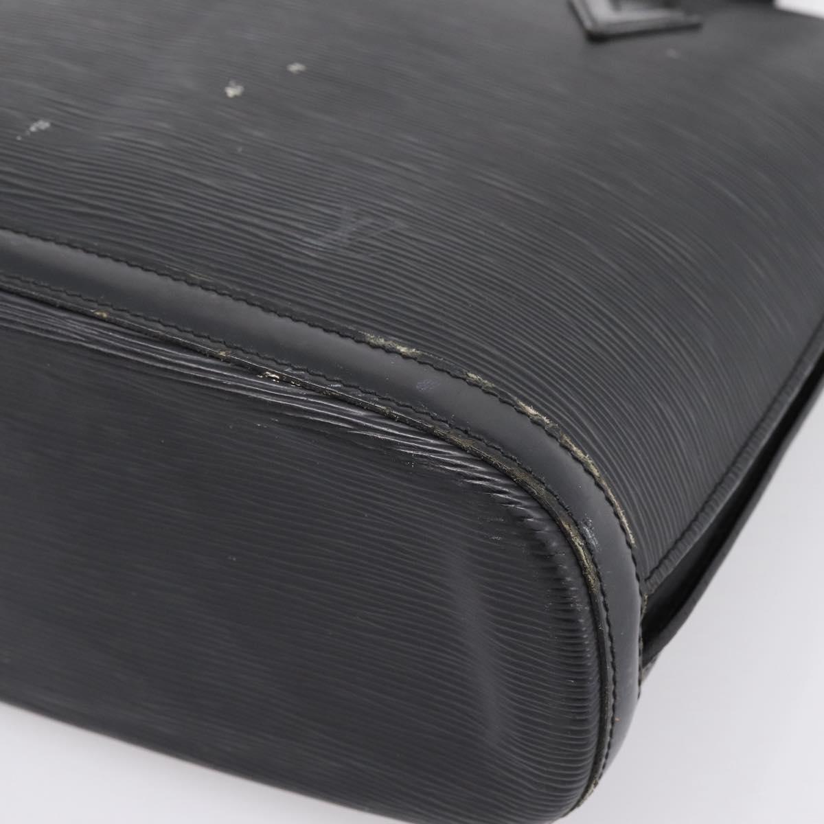 LOUIS VUITTON Epi Lussac Shoulder Bag Black M52282 LV Auth ka5739