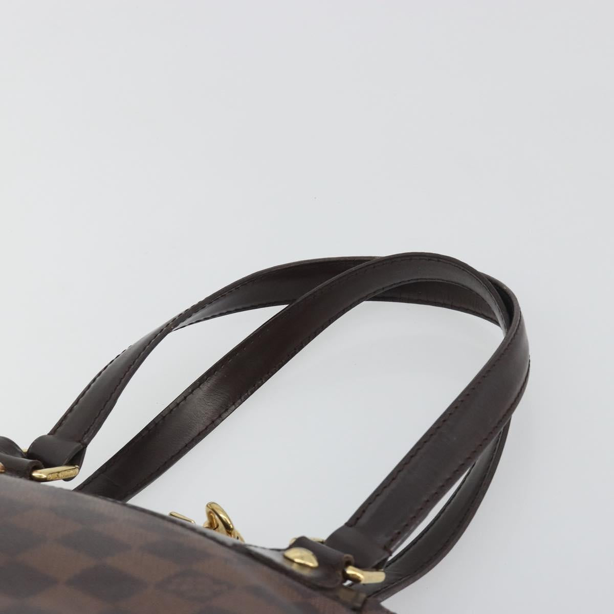 LOUIS VUITTON Damier Ebene Verona PM Hand Bag N41117 LV Auth ka5741