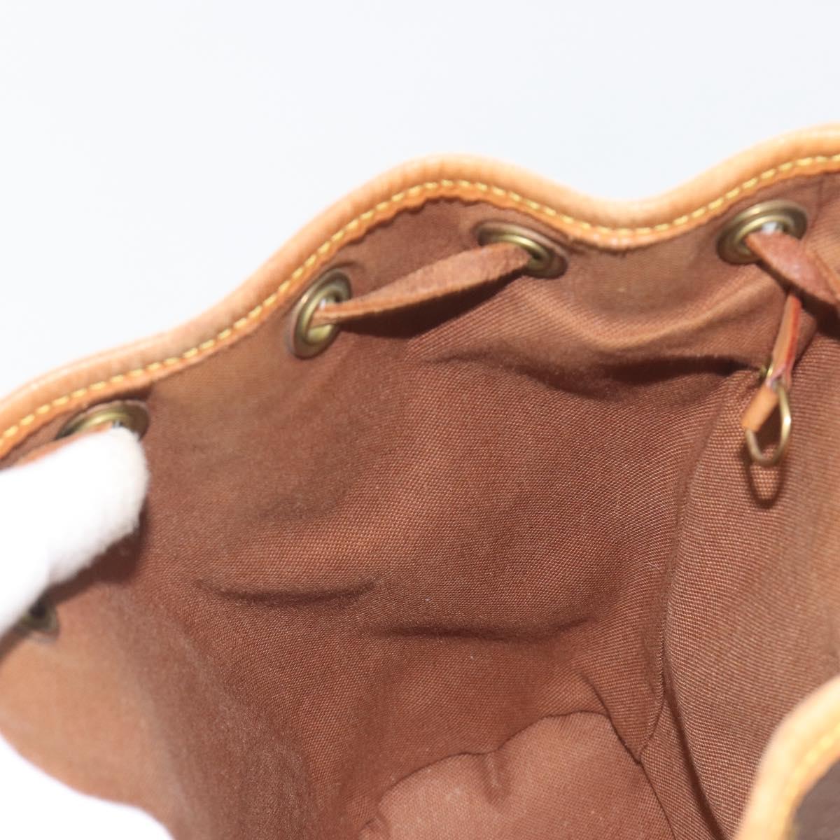 LOUIS VUITTON Monogram Montsouris PM Backpack M51137 LV Auth ka5743