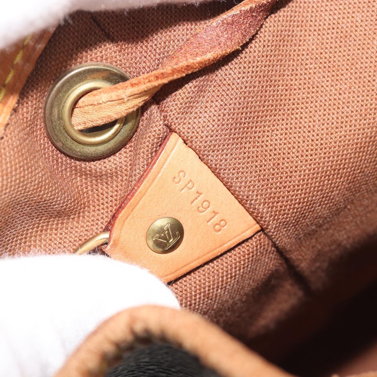 LOUIS VUITTON Monogram Montsouris PM Backpack M51137 LV Auth ka5743