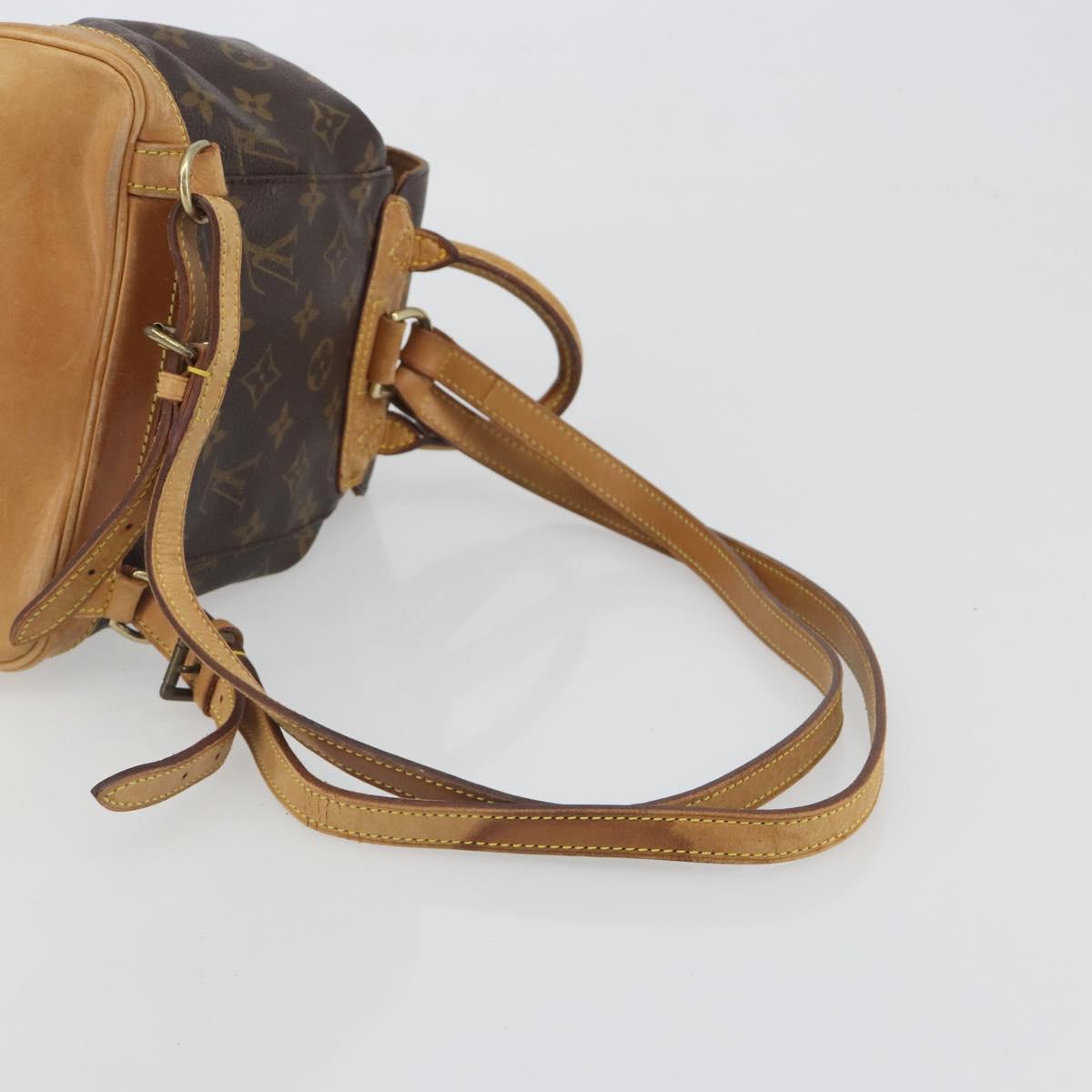 LOUIS VUITTON Monogram Montsouris PM Backpack M51137 LV Auth ka5743