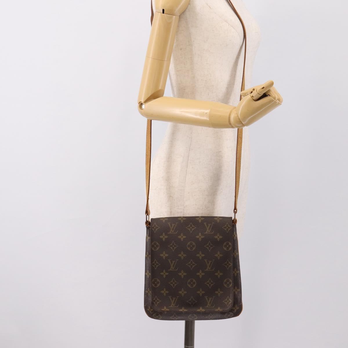 LOUIS VUITTON Monogram Musette Salsa Long Shoulder Bag M51387 LV Auth ka5744