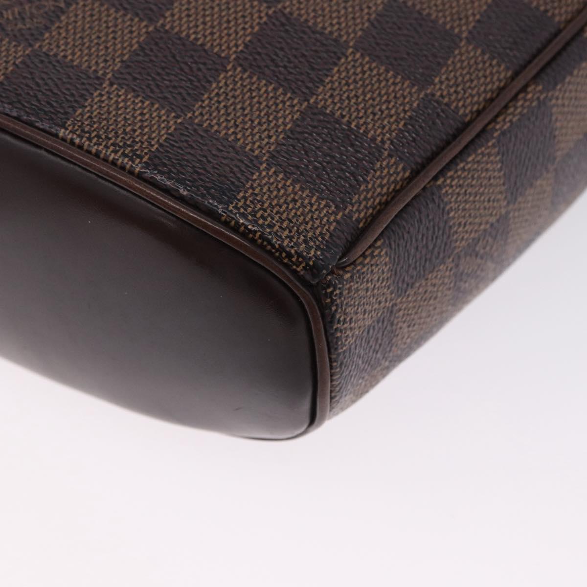 LOUIS VUITTON Damier Ebene Ipanema PM Shoulder Bag N51294 LV Auth ka5748