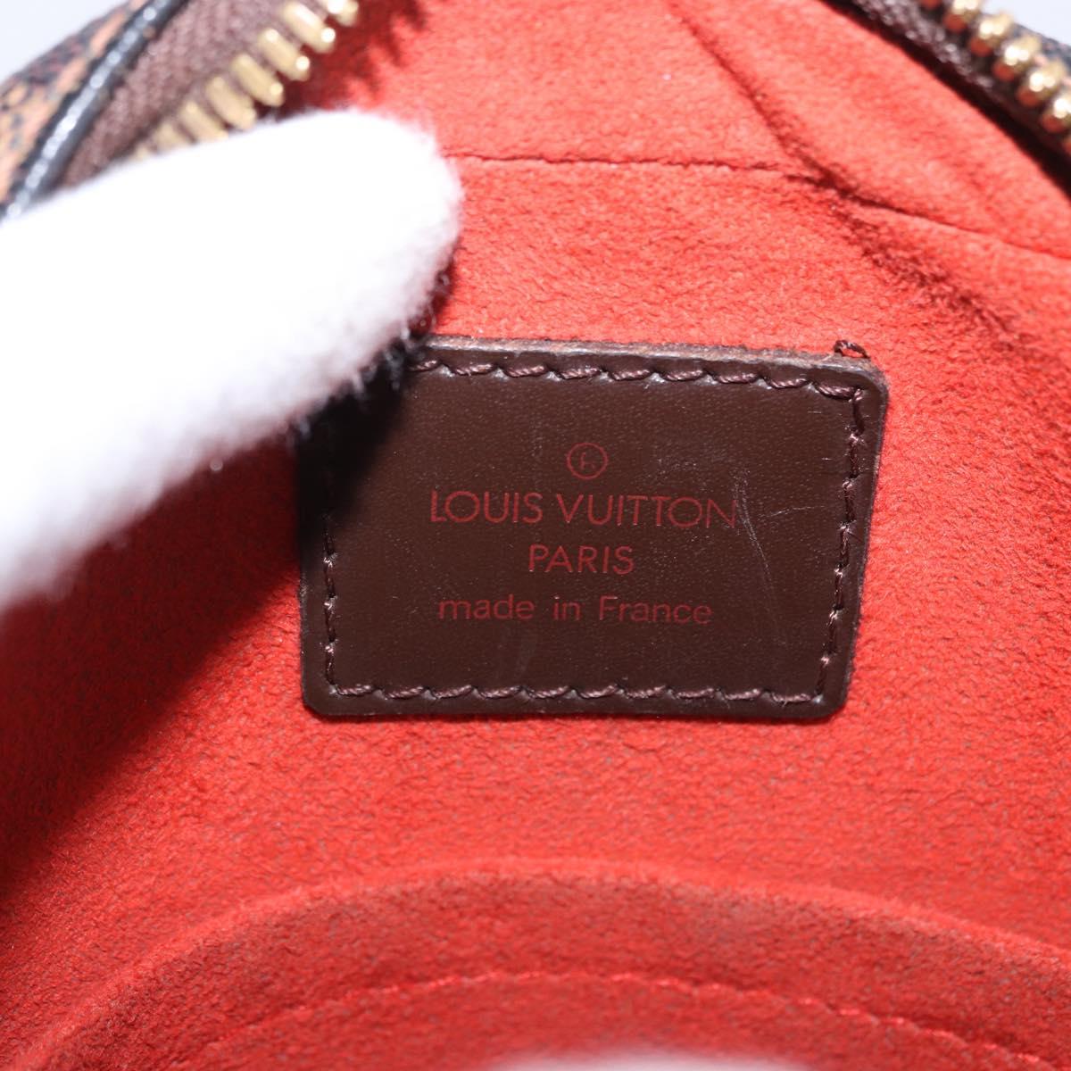 LOUIS VUITTON Damier Ebene Ipanema PM Shoulder Bag N51294 LV Auth ka5748