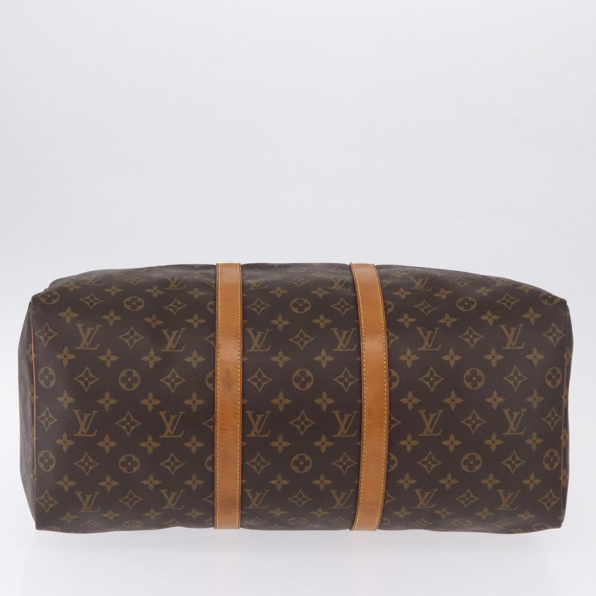 LOUIS VUITTON Monogram Keepall 50 Boston Bag M41426 LV Auth ka5755A