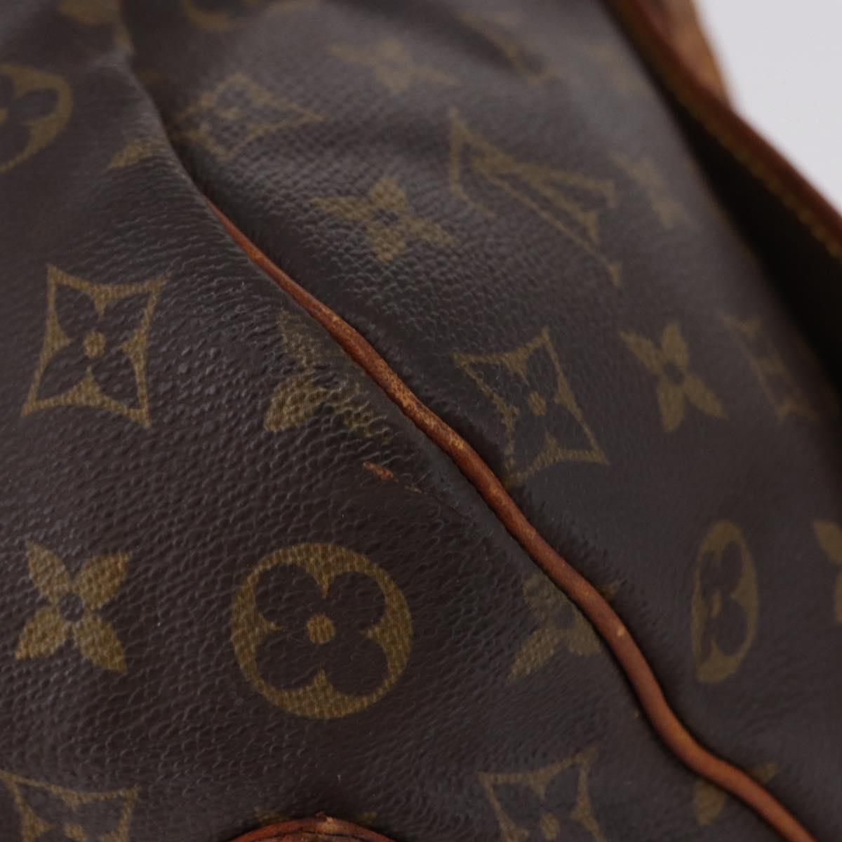 LOUIS VUITTON Monogram Saumur 35 Shoulder Bag M42254 LV Auth ka5756
