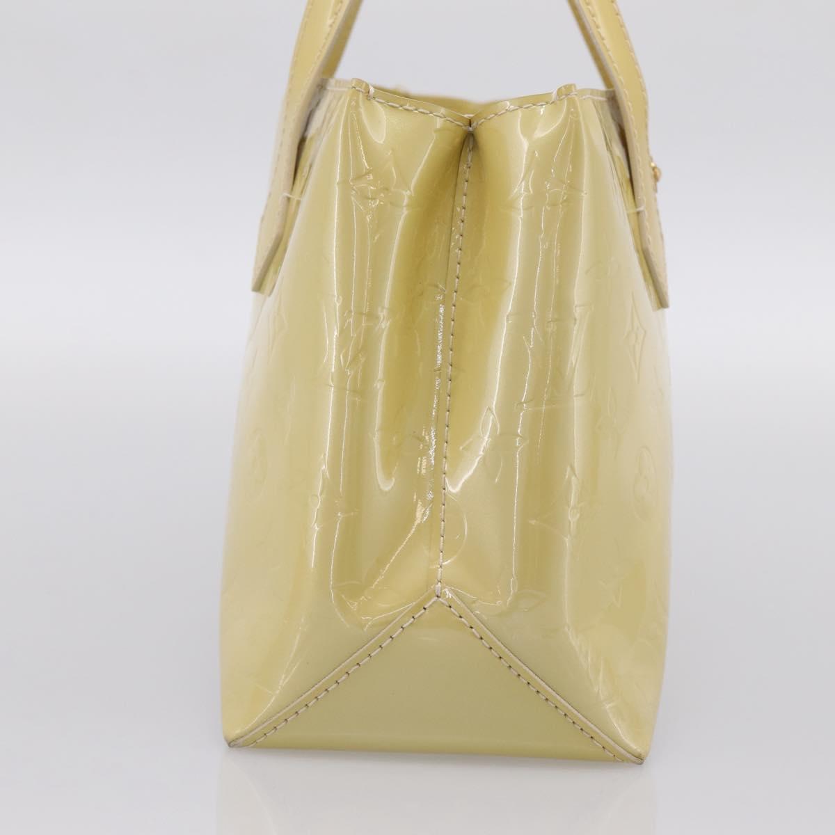 LOUIS VUITTON Monogram Vernis Wilshire PM Bag Broncorail M91452 LV Auth ka5759V