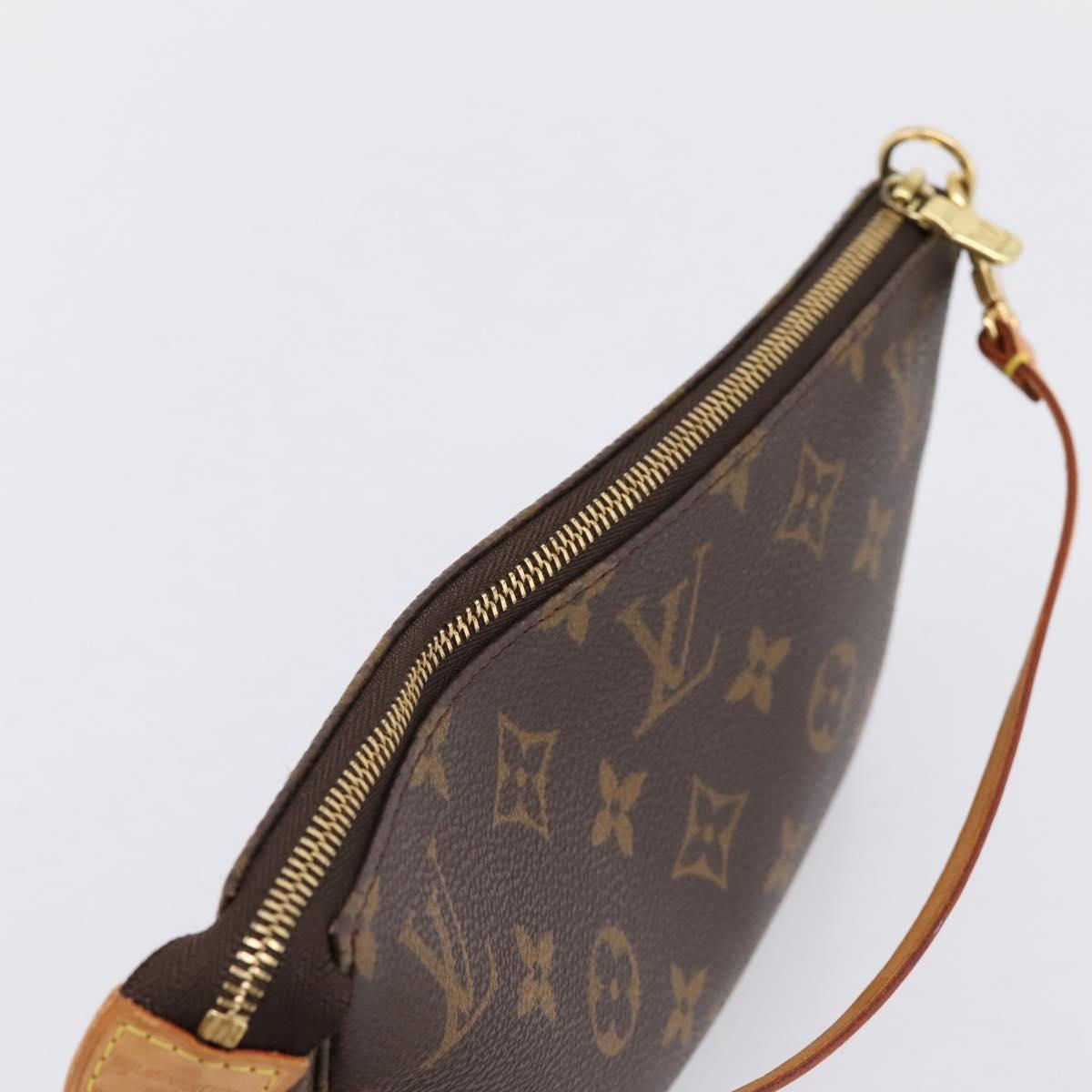 LOUIS VUITTON Monogram Pochette Accessoires Pouch M51980 LV Auth ka5762V