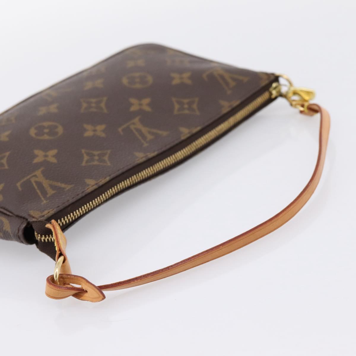 LOUIS VUITTON Monogram Pochette Accessoires Pouch M51980 LV Auth ka5762V