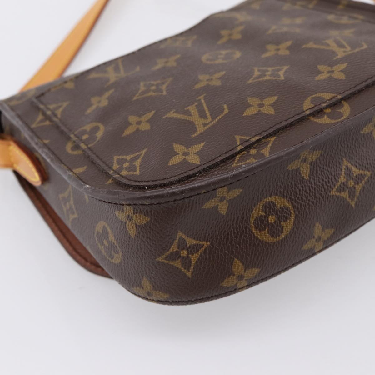 LOUIS VUITTON Monogram Saint Cloud MM Shoulder Bag M51243 LV Auth ka5769A