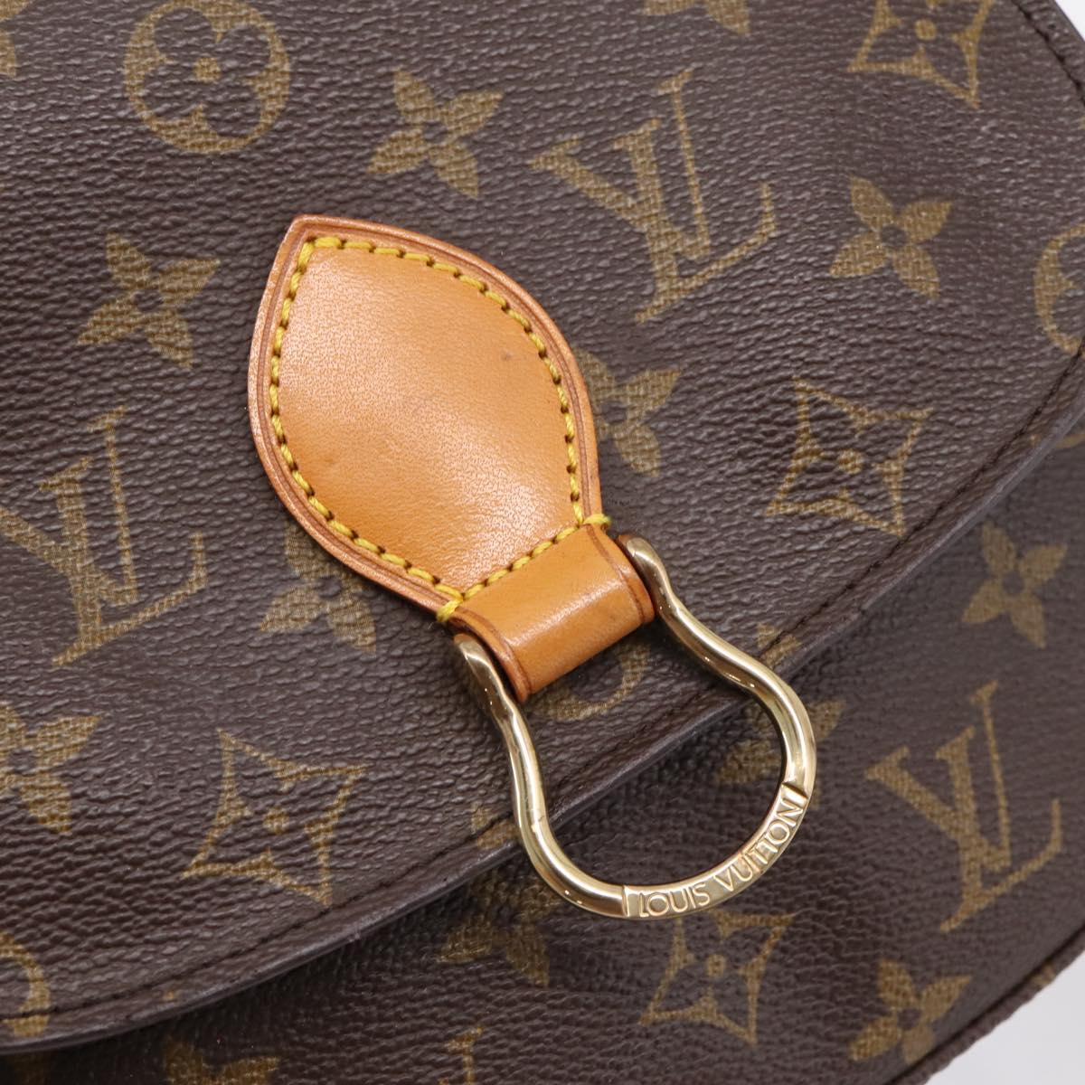 LOUIS VUITTON Monogram Saint Cloud MM Shoulder Bag M51243 LV Auth ka5769A