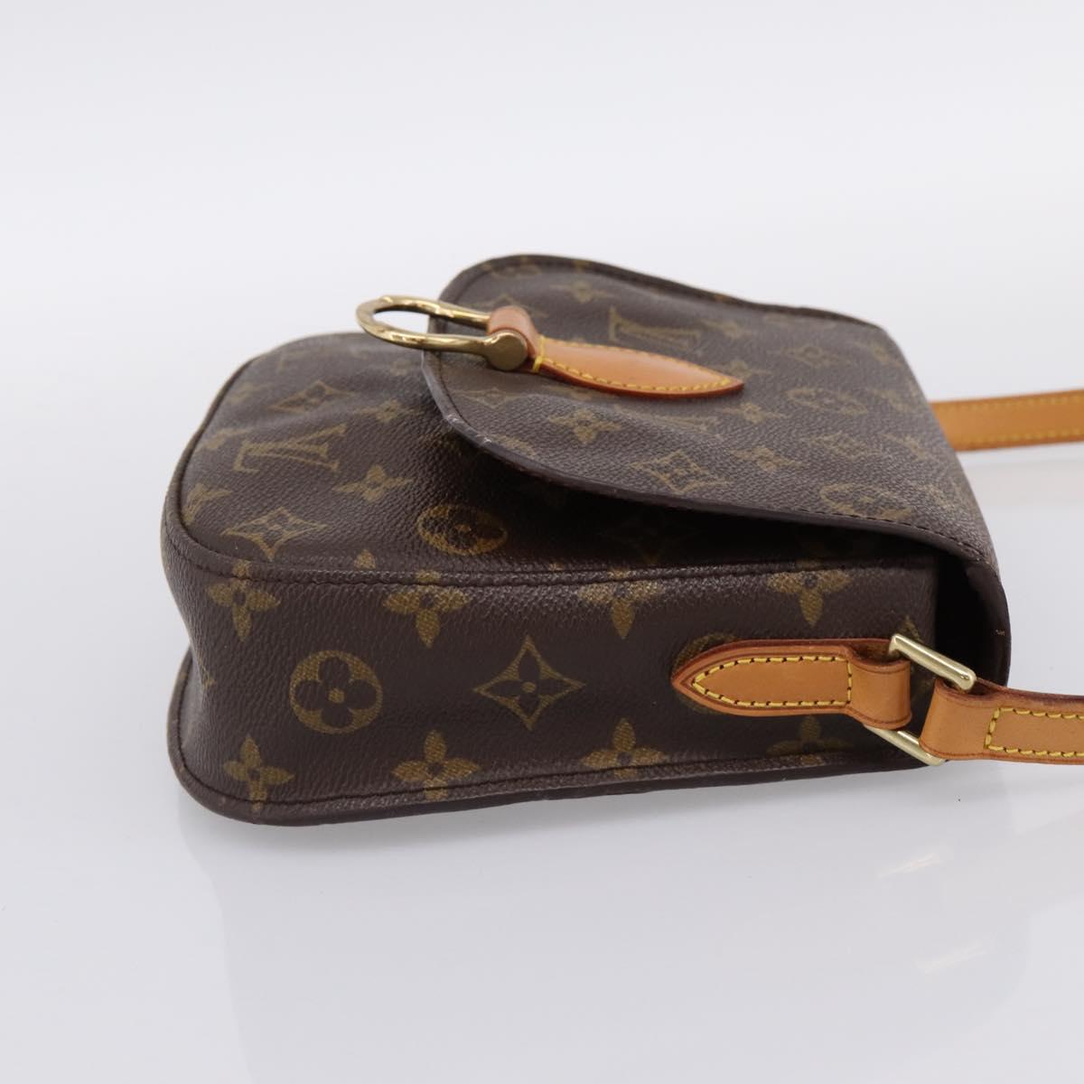 LOUIS VUITTON Monogram Saint Cloud MM Shoulder Bag M51243 LV Auth ka5769A