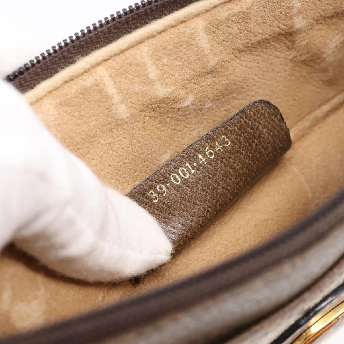 GUCCI GG Supreme Shoulder Bag PVC Beige Gold 39 001 4643 Auth ka5775
