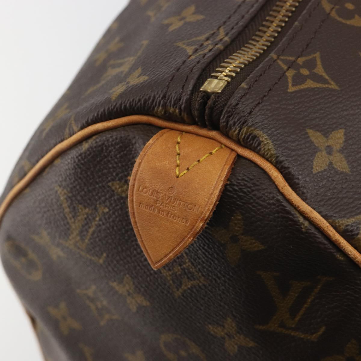 LOUIS VUITTON Monogram Keepall 45 Boston Bag M41428 LV Auth ka5780A