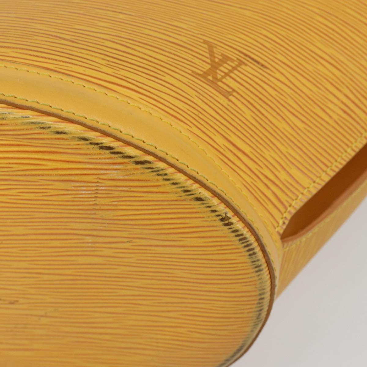 LOUIS VUITTON Epi Saint Jacques Shopping Bag Yellow M52269 LV Auth ka5781