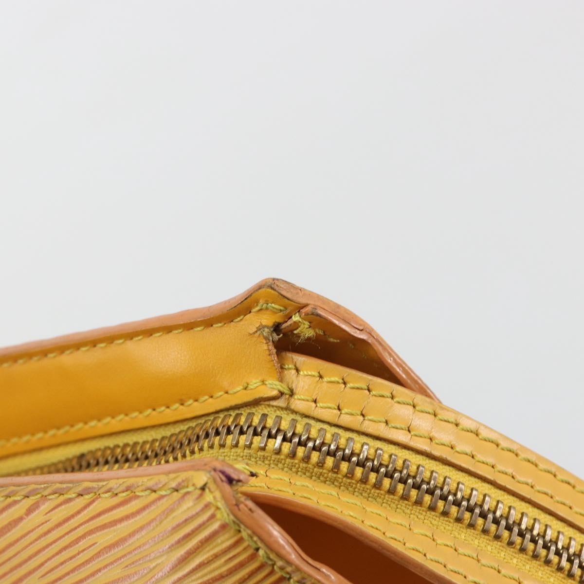 LOUIS VUITTON Epi Saint Jacques Shopping Bag Yellow M52269 LV Auth ka5781