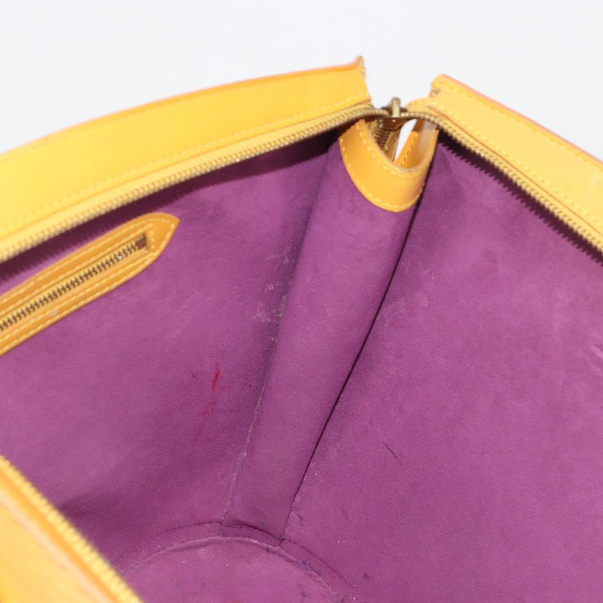 LOUIS VUITTON Epi Saint Jacques Shopping Bag Yellow M52269 LV Auth ka5781