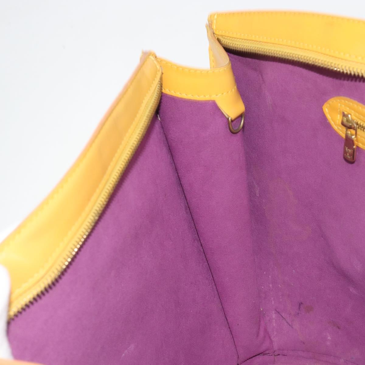 LOUIS VUITTON Epi Saint Jacques Shopping Bag Yellow M52269 LV Auth ka5781