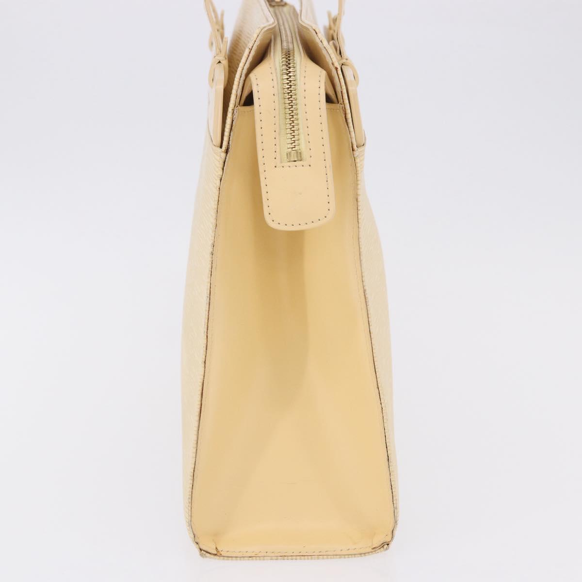 LOUIS VUITTON Epi Croisette PM Tote Bag Vanilla M5249A LV Auth ka5787