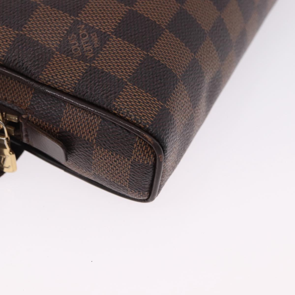 LOUIS VUITTON Damier Ebene Bum Bag Brooklyn Waist Bag N41101 LV Auth ka5788A