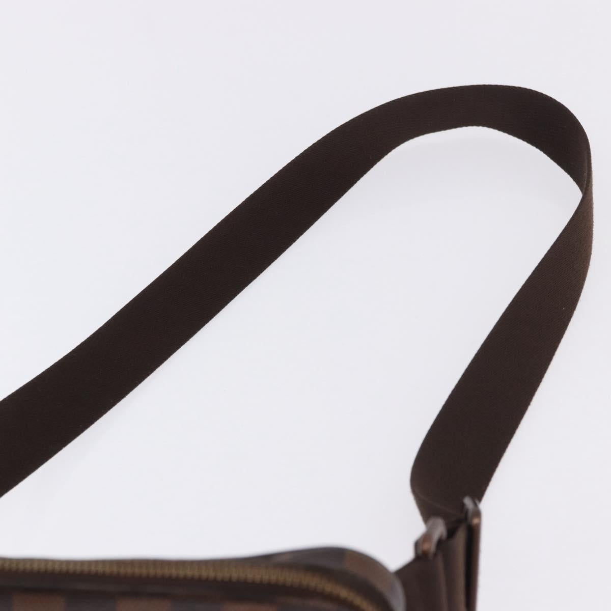 LOUIS VUITTON Damier Ebene Bum Bag Brooklyn Waist Bag N41101 LV Auth ka5788A