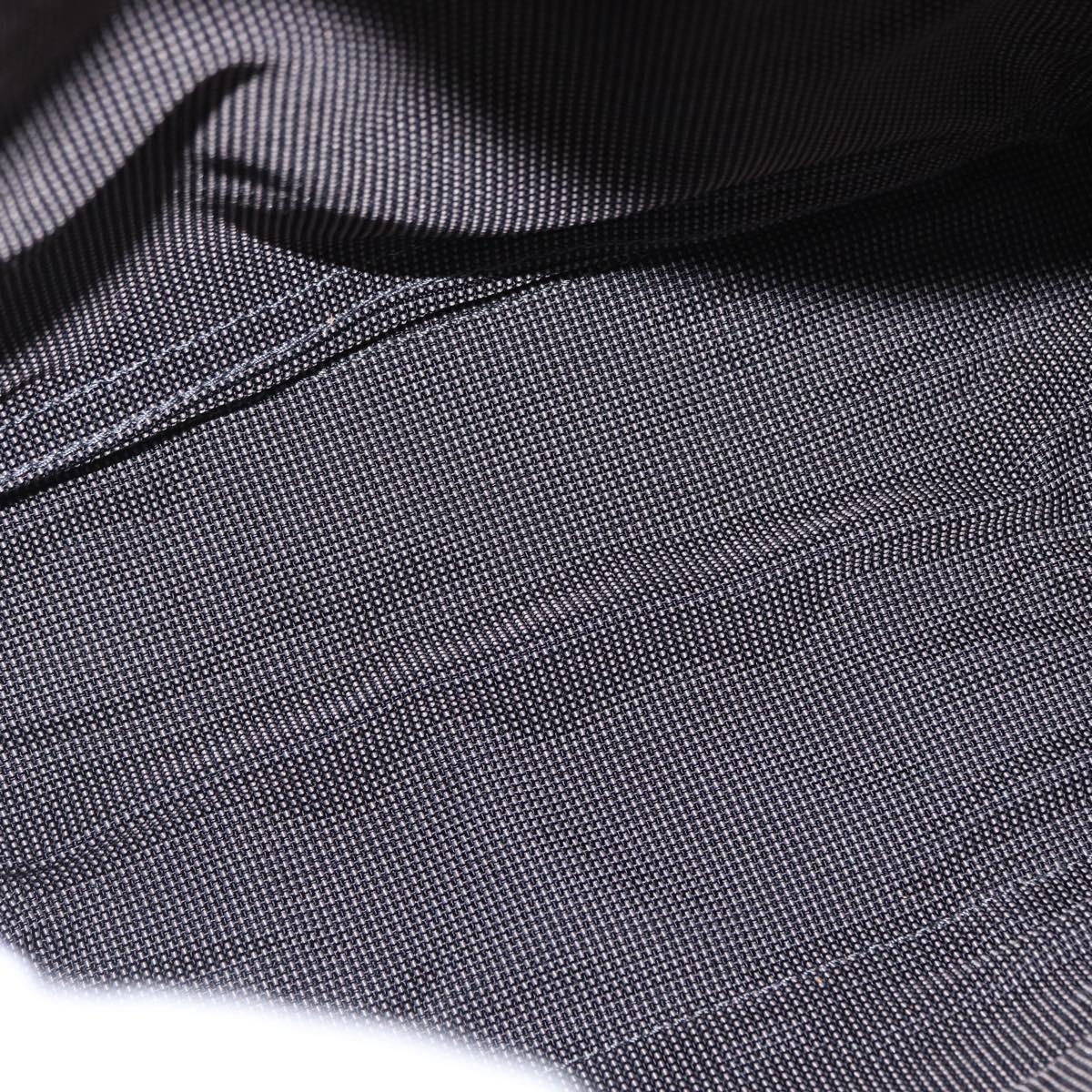 HERMES Her Line A Dos MM Backpack Canvas Gray Silver Auth ka579