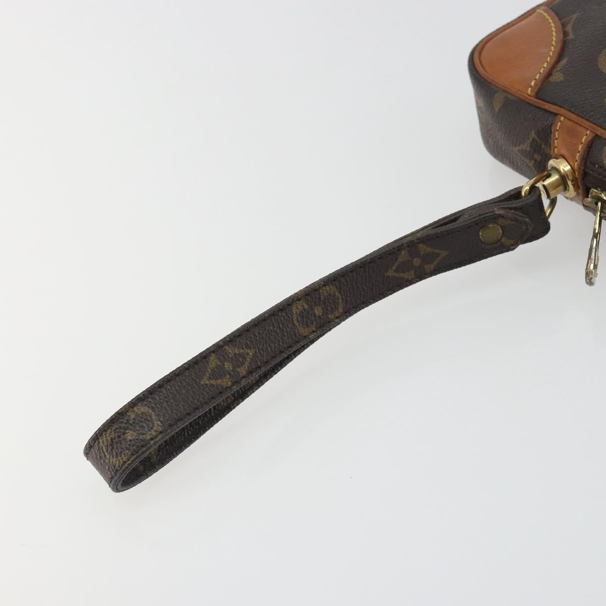 LOUIS VUITTON Monogram Marly Dragonne PM Clutch Bag M51827 LV Auth ka5798A