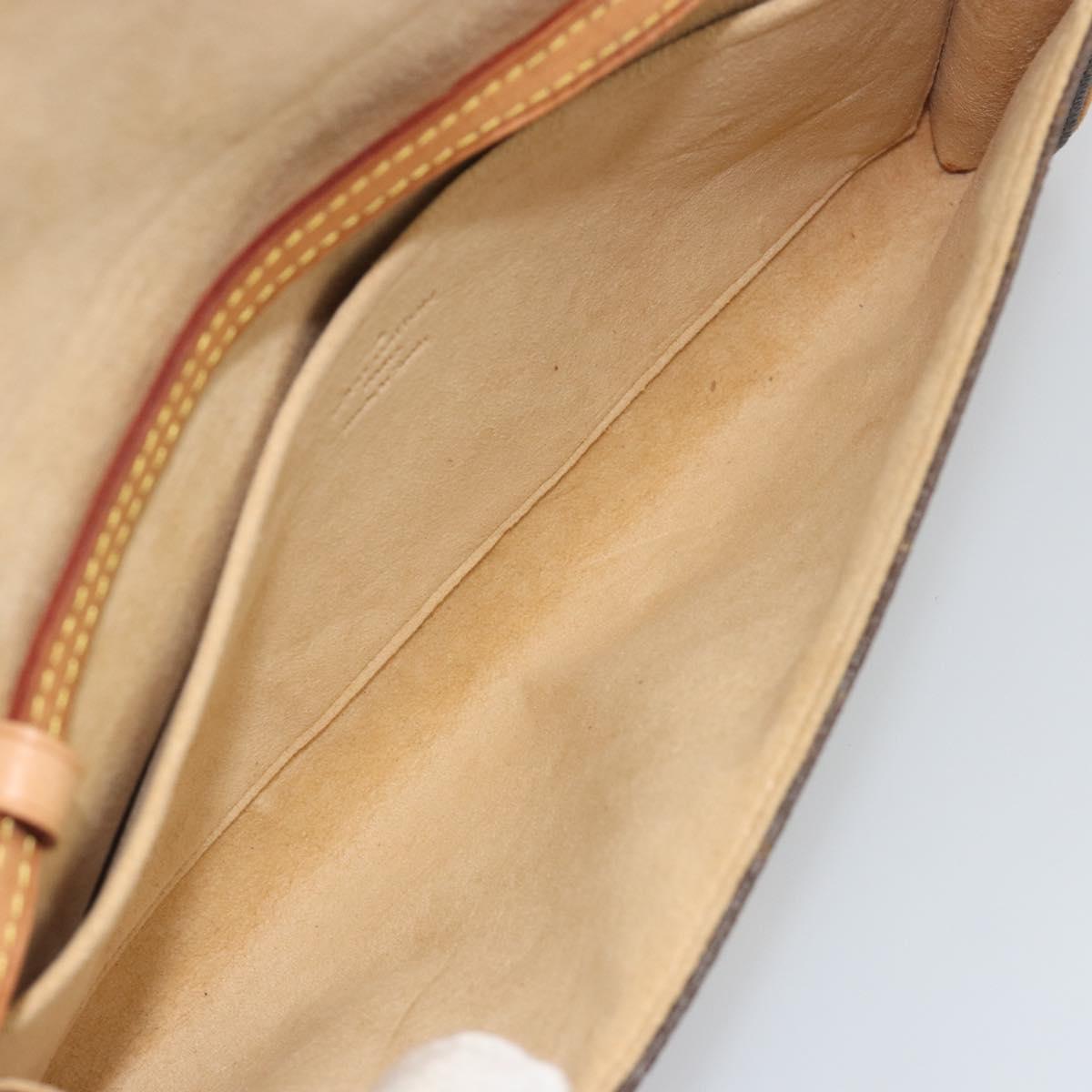 LOUIS VUITTON Monogram Pochette Twin GM Shoulder Bag M51852 LV Auth ka5799