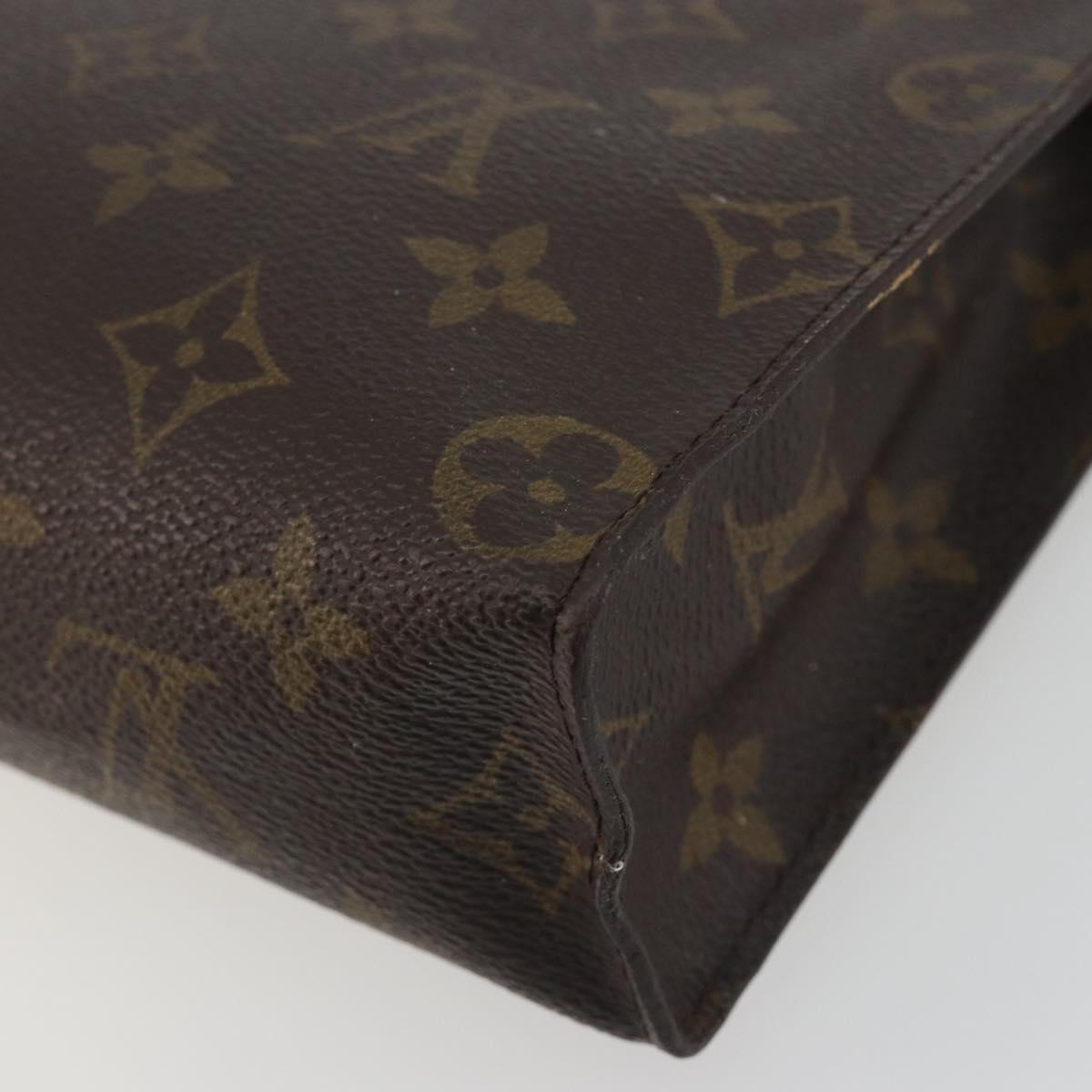 LOUIS VUITTON Monogram Poche Toilette 26 Pouch M47542 LV Auth ka5800