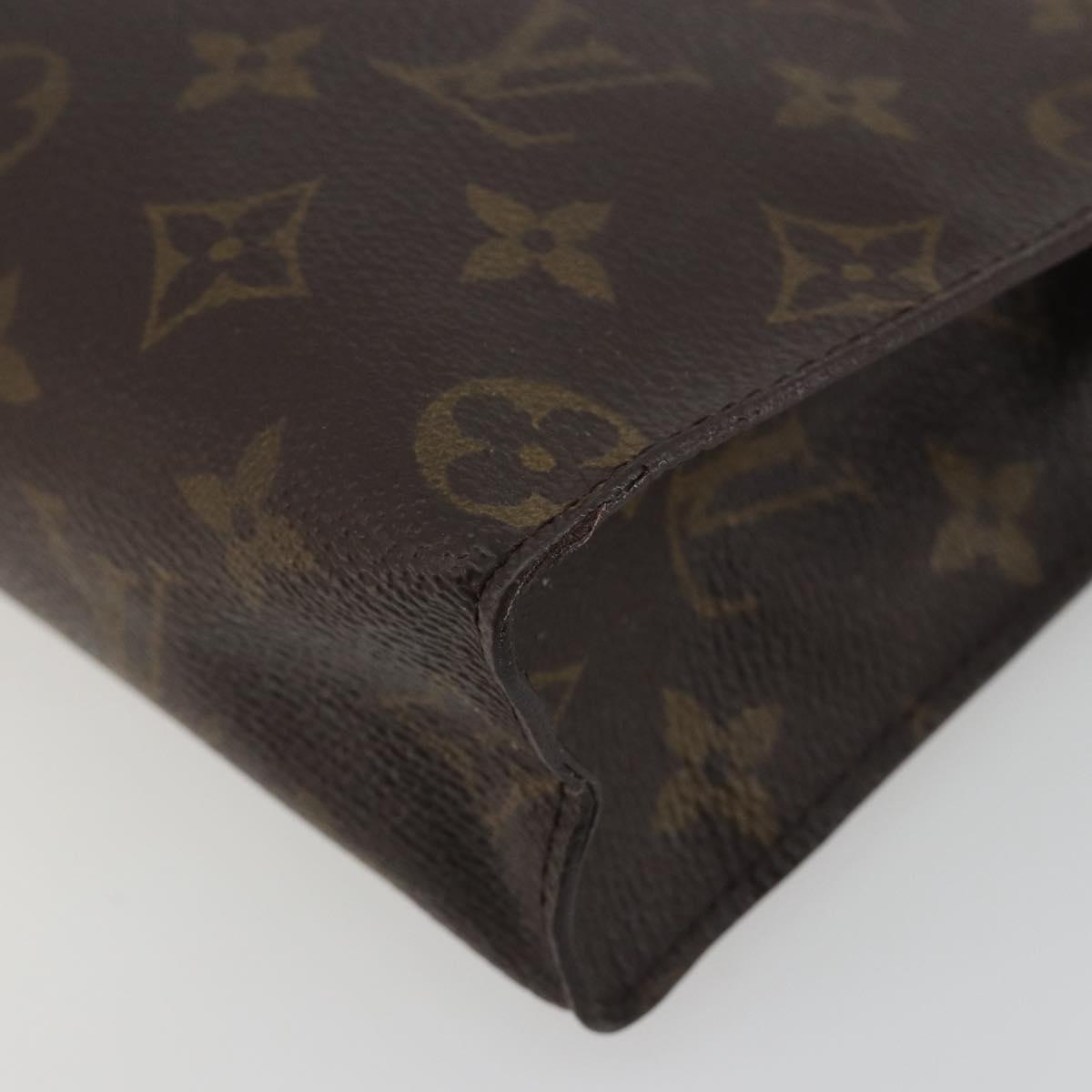 LOUIS VUITTON Monogram Poche Toilette 26 Pouch M47542 LV Auth ka5800