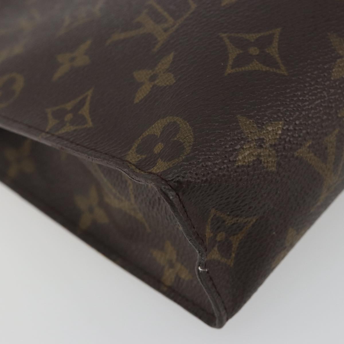 LOUIS VUITTON Monogram Poche Toilette 26 Pouch M47542 LV Auth ka5800