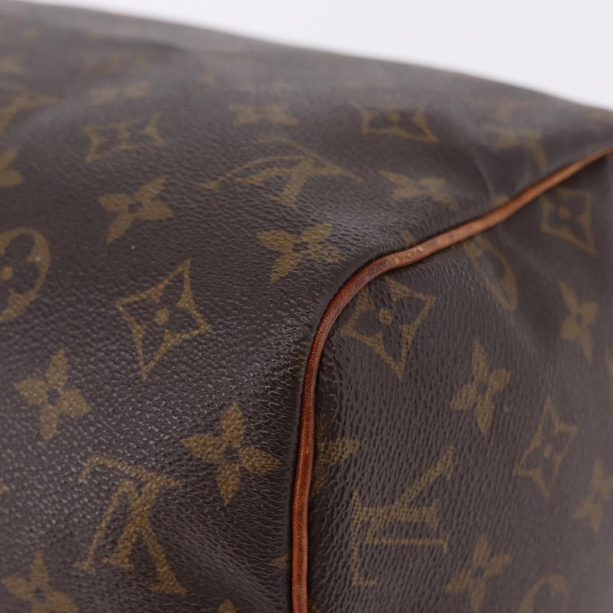 LOUIS VUITTON Monogram Speedy 30 Hand Bag M41526 LV Auth ka5804A