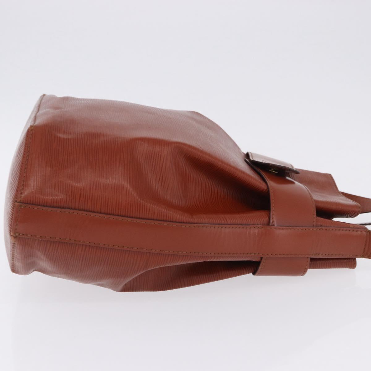 LOUIS VUITTON Epi Sac Depaule GM Shoulder Bag Brown M80193 LV Auth ka5808
