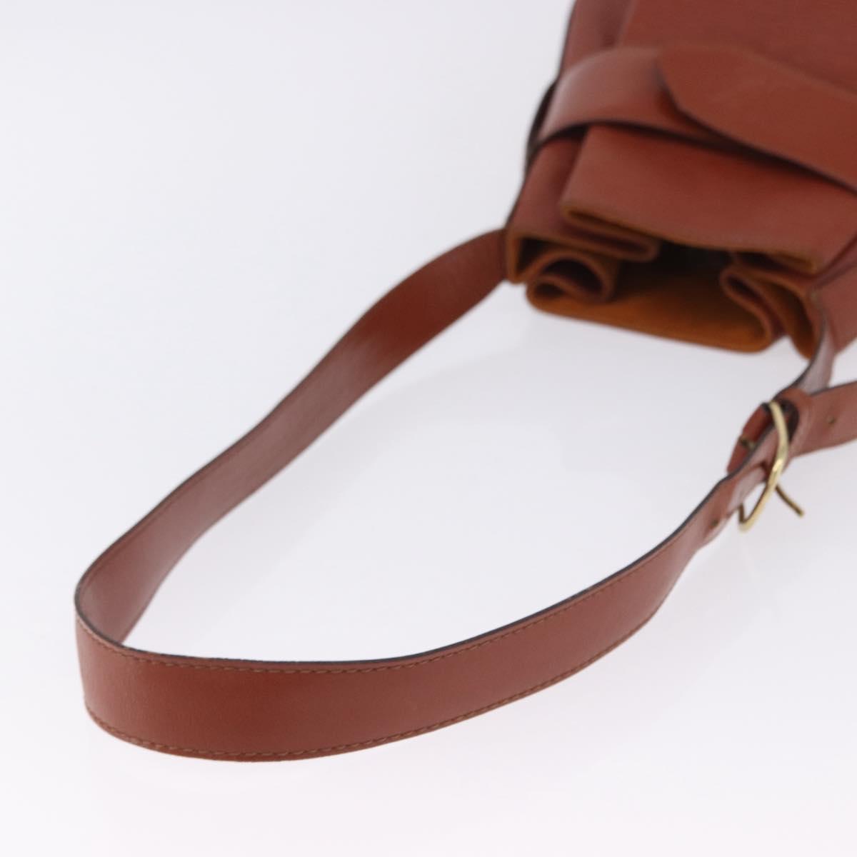 LOUIS VUITTON Epi Sac Depaule GM Shoulder Bag Brown M80193 LV Auth ka5808