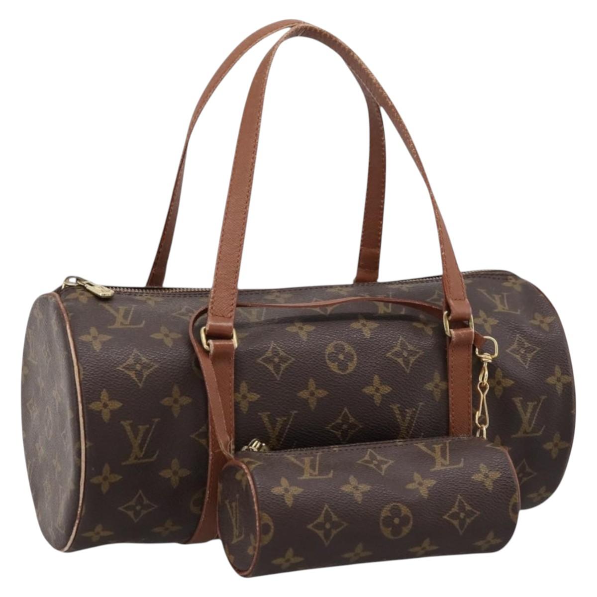 LOUIS VUITTON Monogram Papillon 30 Hand Bag M51365 LV Auth ka5815A