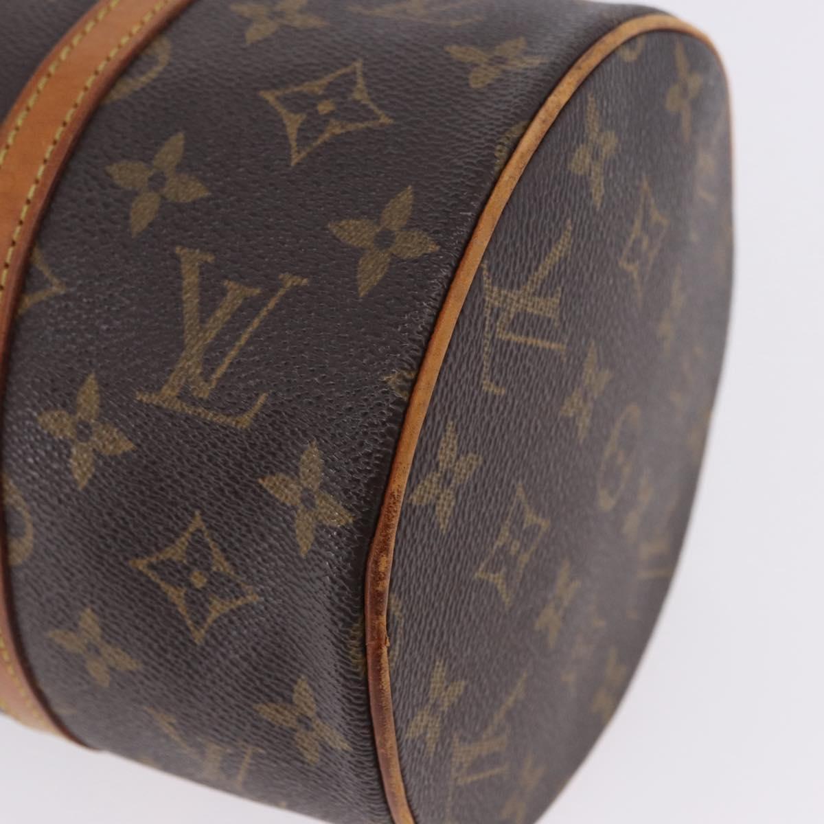 LOUIS VUITTON Monogram Papillon 30 Hand Bag M51365 LV Auth ka5816
