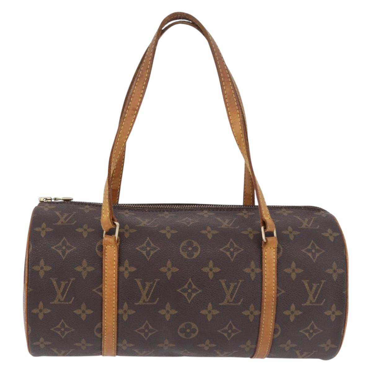 LOUIS VUITTON Monogram Papillon 30 Hand Bag M51365 LV Auth ka5816