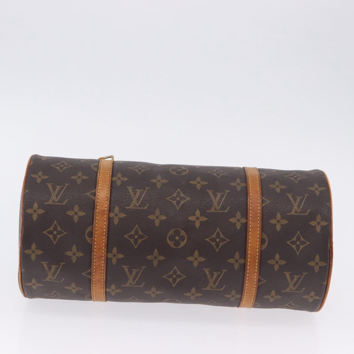 LOUIS VUITTON Monogram Papillon 30 Hand Bag M51365 LV Auth ka5816