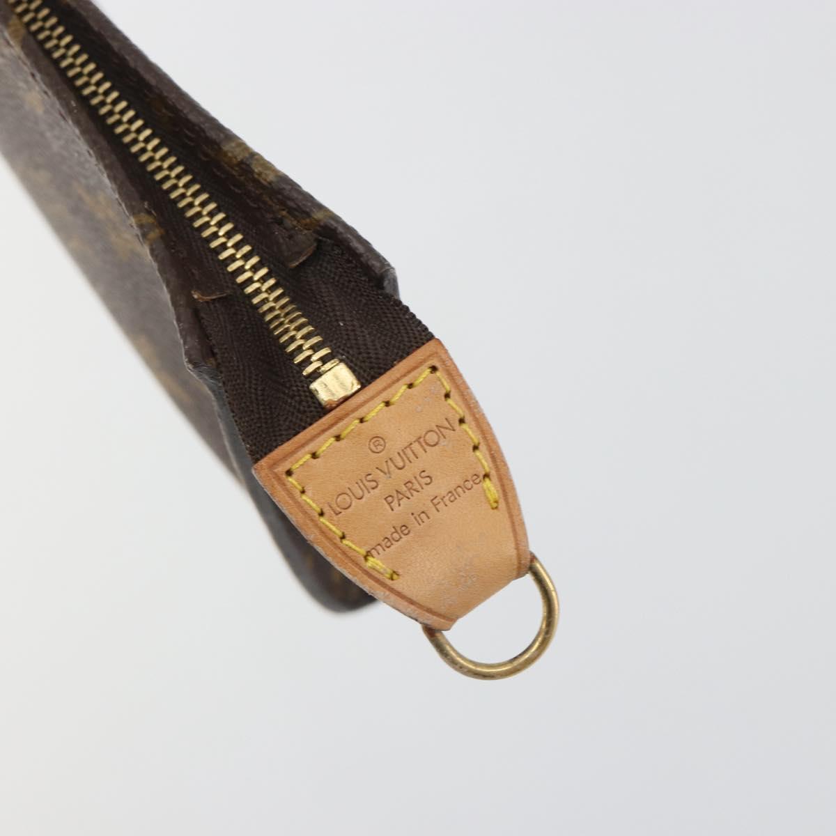 LOUIS VUITTON Monogram Bucket GM Accessory Pouch LV Auth ka5818
