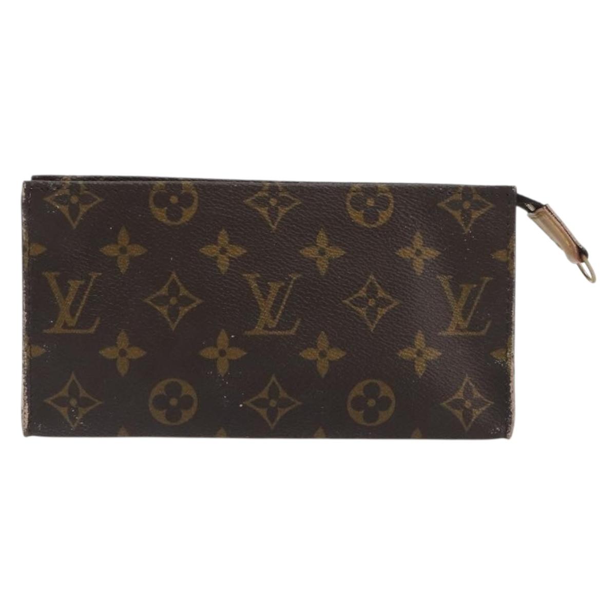 LOUIS VUITTON Monogram Bucket GM Accessory Pouch LV Auth ka5818
